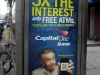 Capital One Bank New York Phone Kiosk Using QR Code