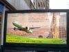 Eva Airlines New York Urban Panel Using QR Code
