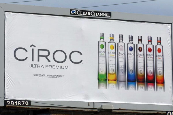 Ciroc OOH - Outdoor Advertising