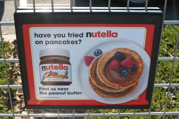 Nutella OOH - Outdoor Advertising