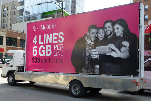 T-Mobile OOH - Outdoor Advertising